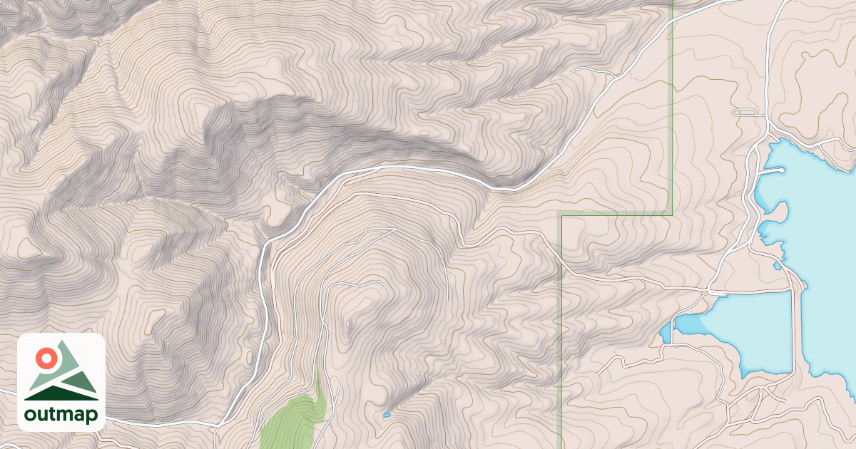 Map of SMOKY CANYON