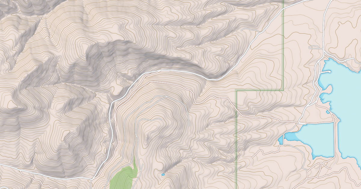 Map preview of SMOKY CANYON