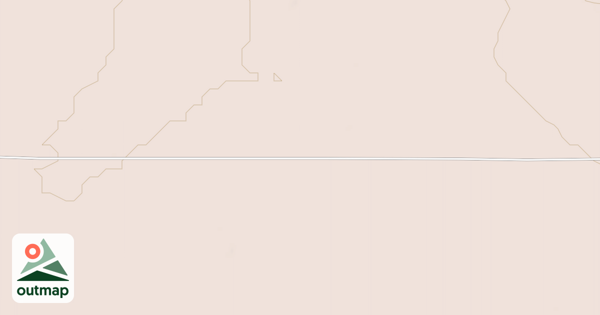 Map of Hackberry Trail System - Connector Trail