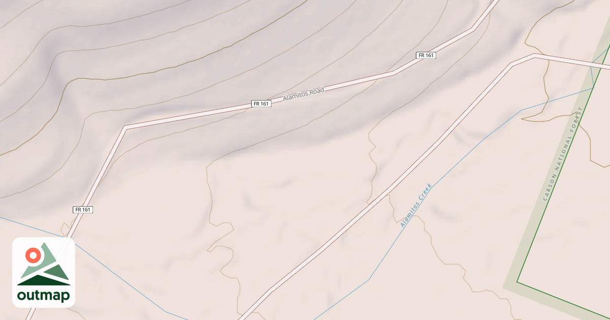 Map of USFS National Forest System Roads {66AF35E9-9E07-47B3-8E08-EA69CD343D20}