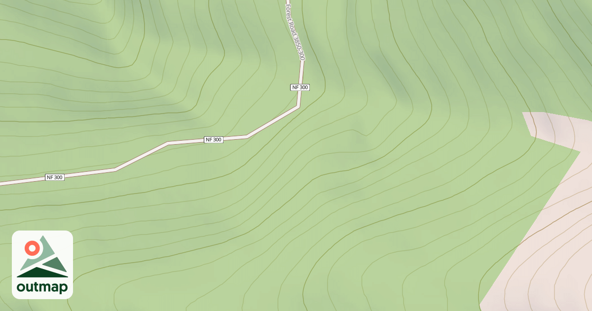 Map of BULLDOG - SWITCHBACK TS'S