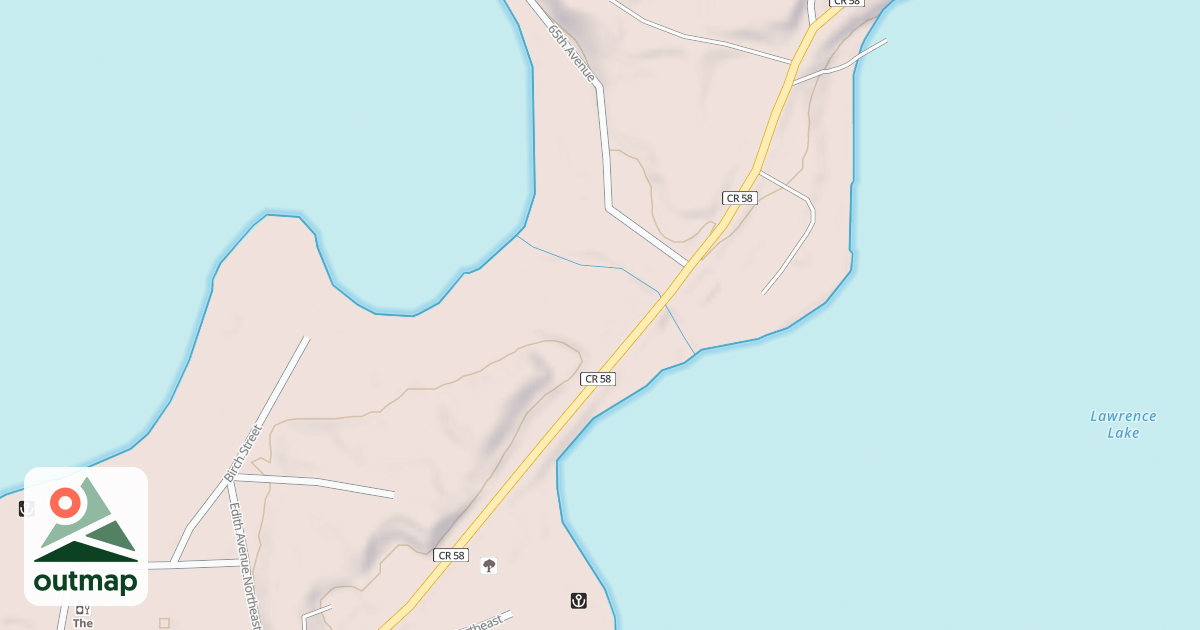 Map of Emily/Outing Trail
