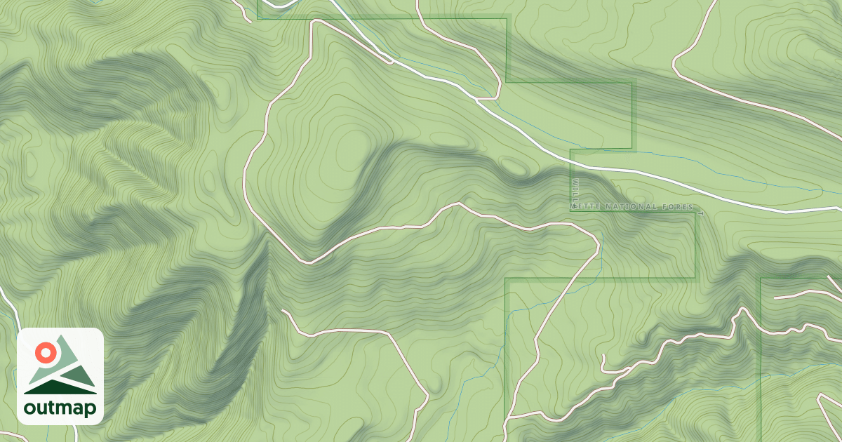 Map of RICH GIRL RD