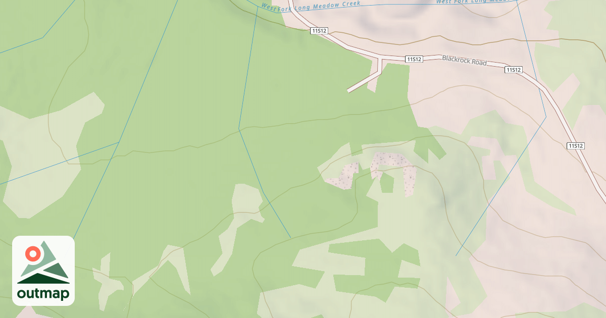 Map of BLACKROCK SPUR D