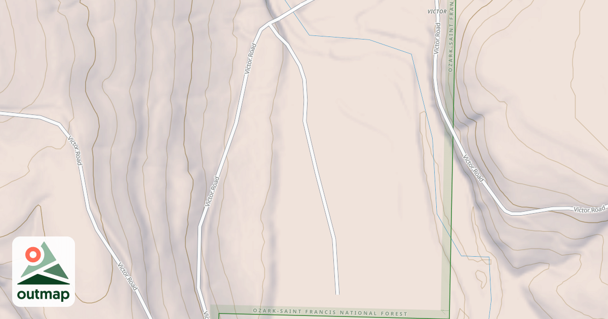 Map of USFS Motor Vehicle Use Map Roads {C7116FF3-A5B8-4D06-9A48-54185F042B38}