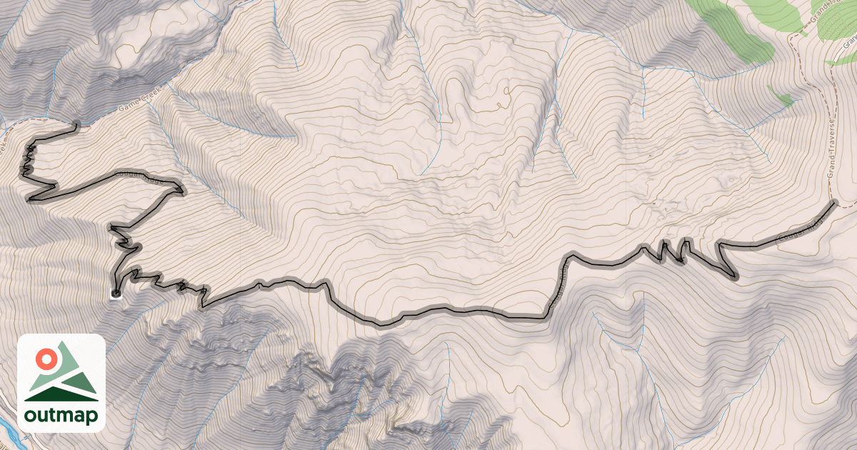Map of Cougar Ridge