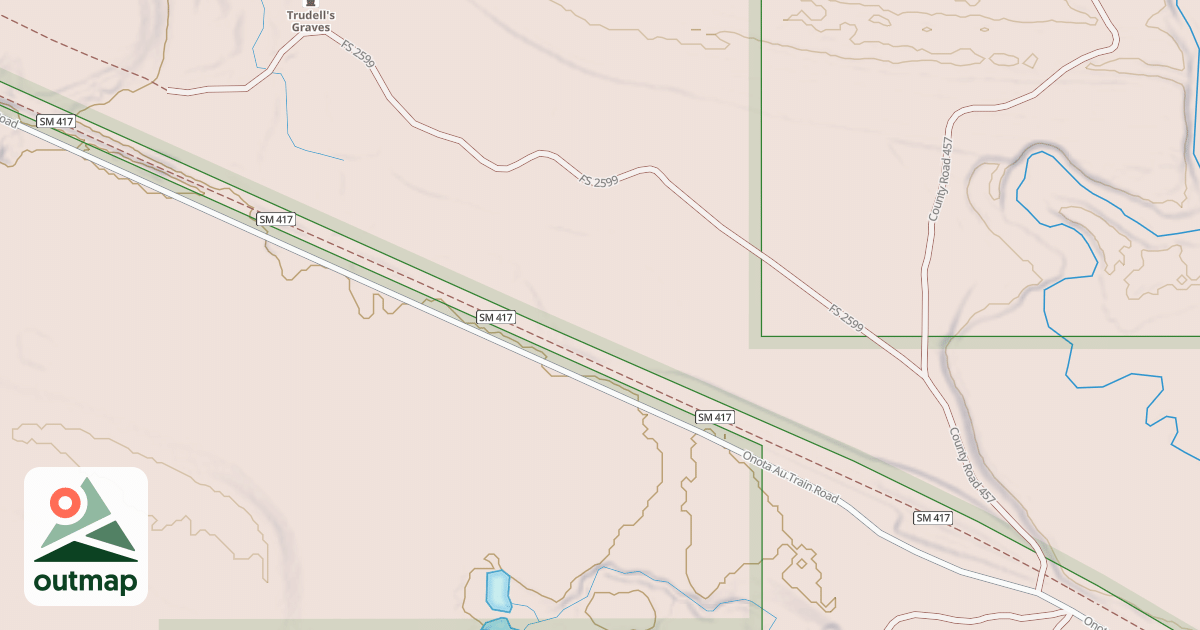 Map of PARA RAIL ROAD
