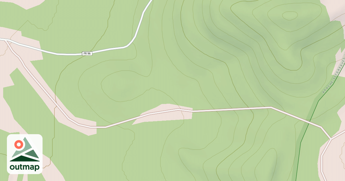 Map of USFS National Forest System Roads {4E392B8B-5B20-451B-93E4-DEC918F80A94}