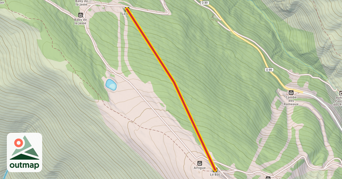 Map of Lo Bac