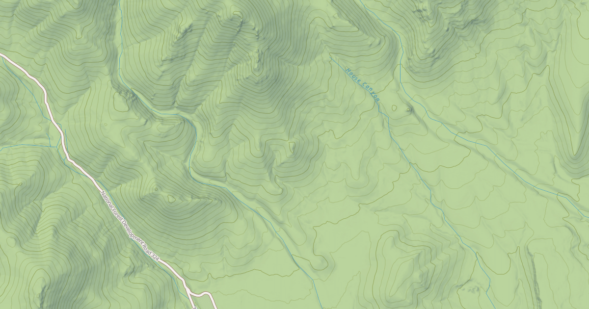 Map preview of HOUSE CANYON ROAD
