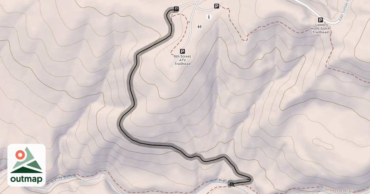Map of #4 8th Street Motorcycle
