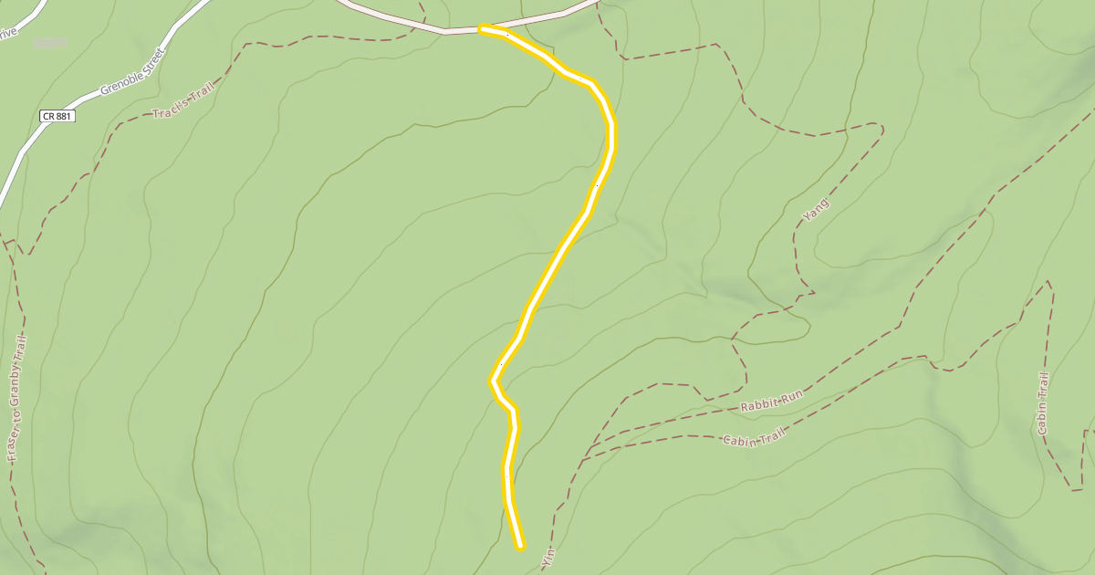 Map preview of Lower Rabbit Run
