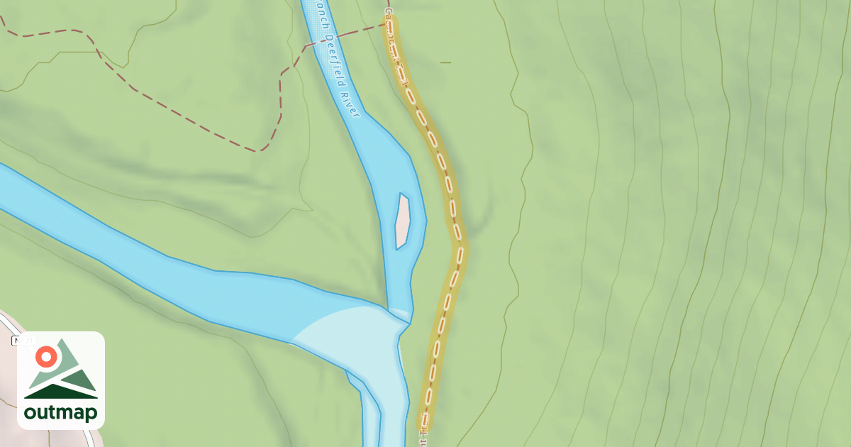 Map of Catamount Trail