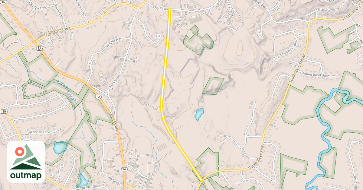 Map of South River Trail