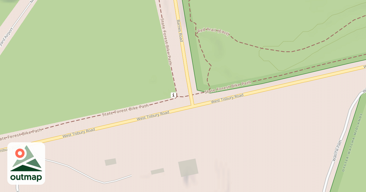 Map of Correllus Bike Path
