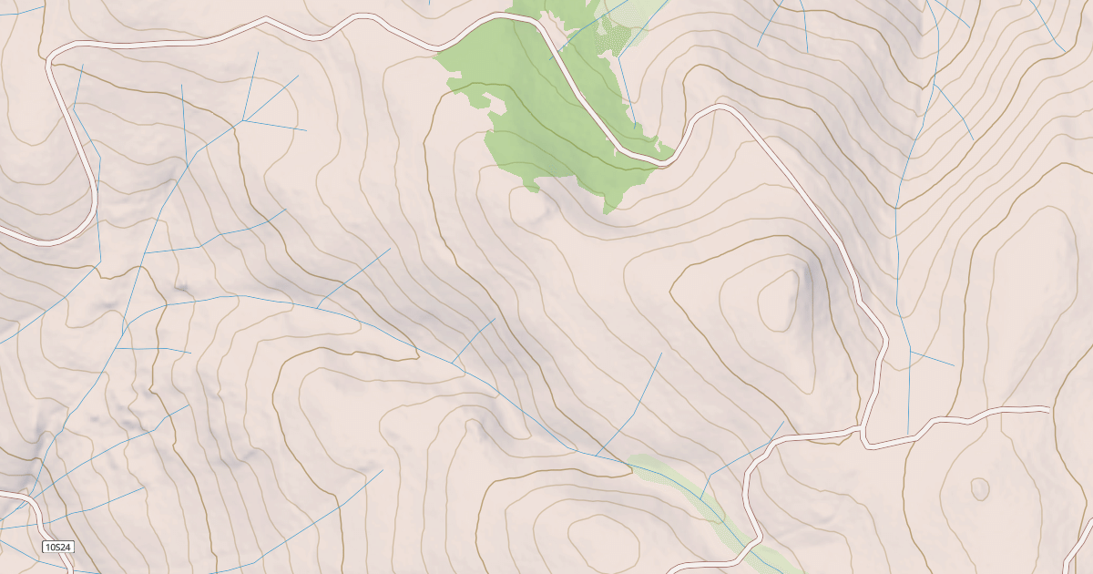 Map preview of BOUNDARY SPUR X