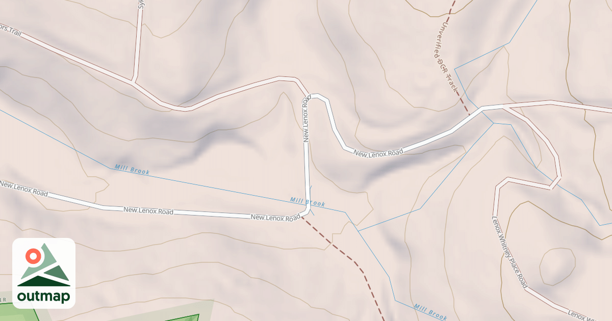 Map of New Lenox Road