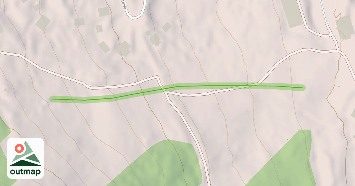 Map of Creek Run