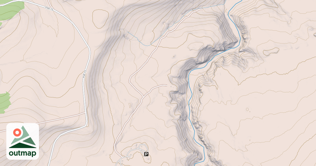 Map of HORSE PASTURE