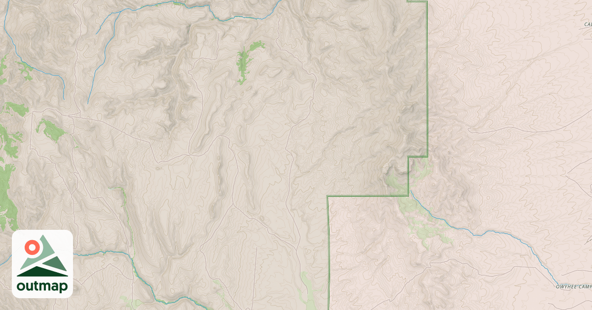 Map of LACA CABIN ROAD