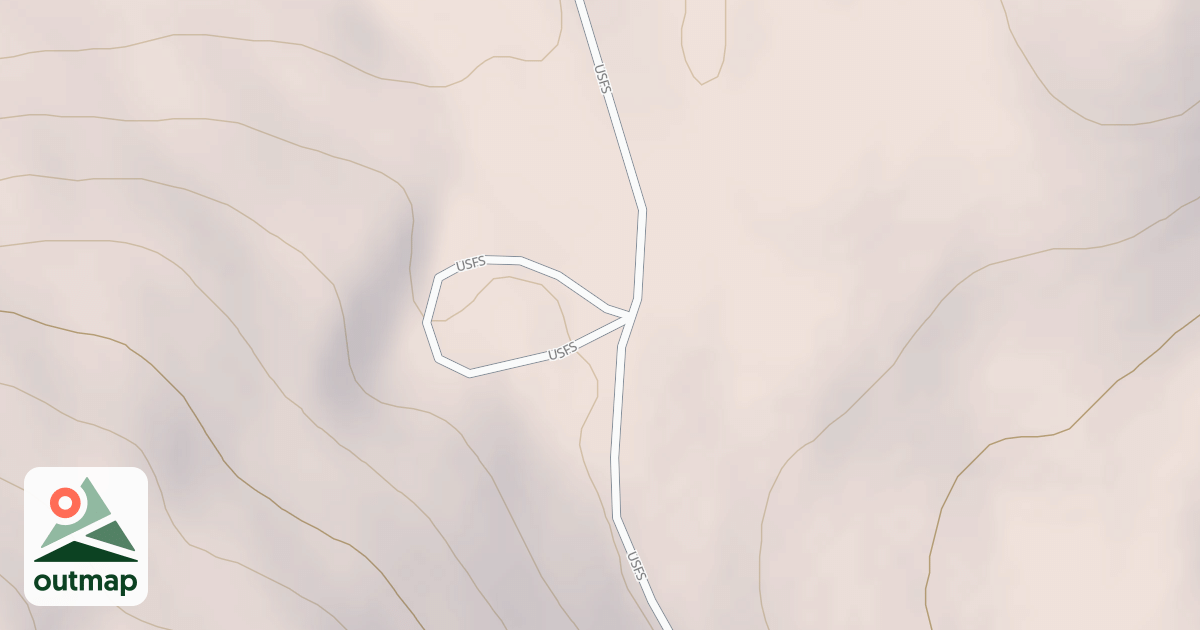 Map of Lower Cone Road