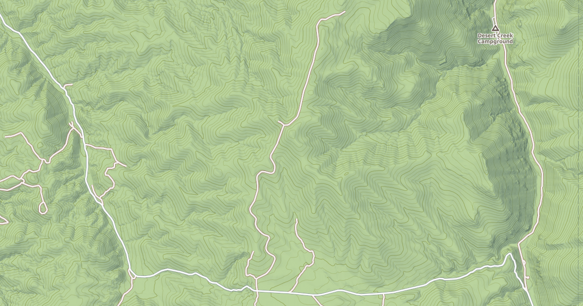 Map preview of PINENUT ROAD