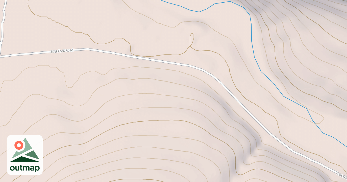 Map of BIG LOST FISHING ACCESS SPUR