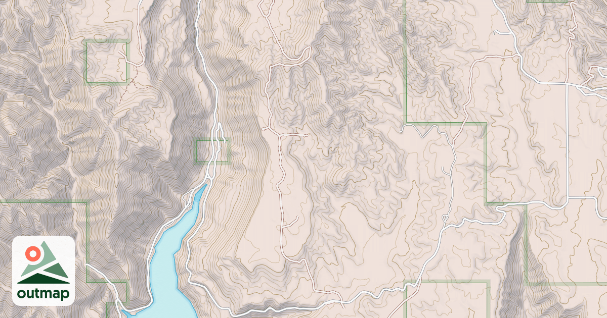 Map of LAKE CREEK JEEP TRAIL