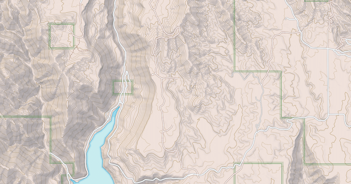Map preview of LAKE CREEK JEEP TRAIL