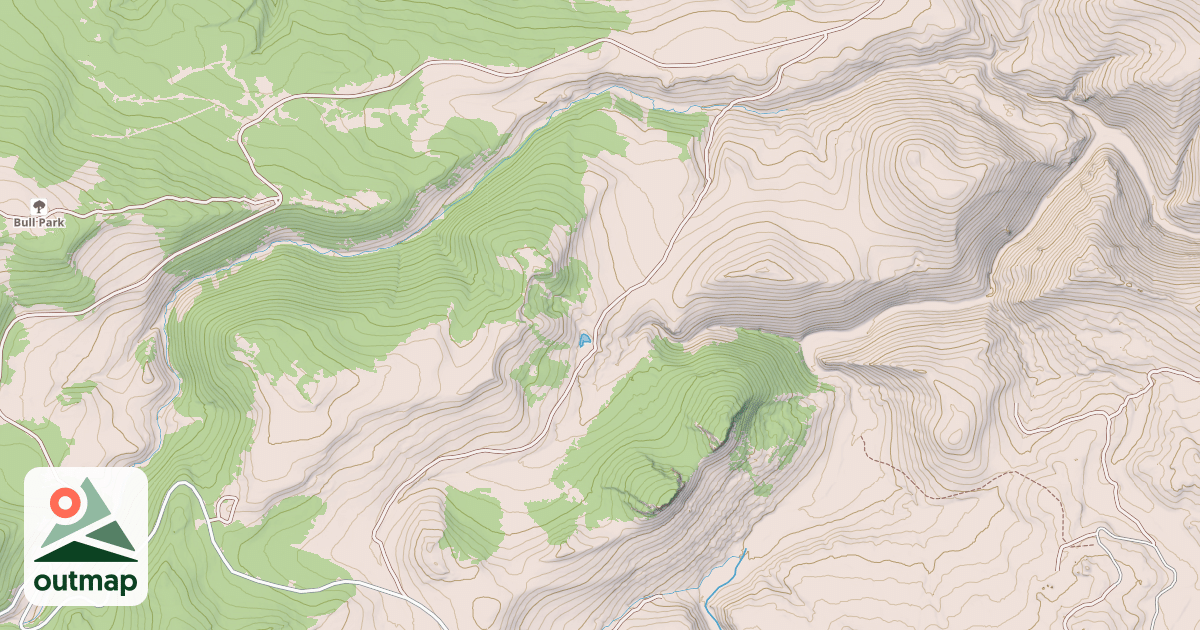 Map of HAY CREEK