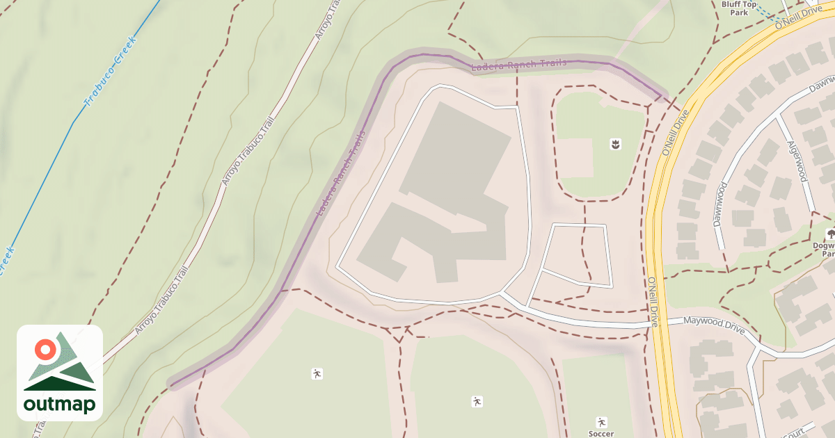 Map of Ladera Ranch Trails