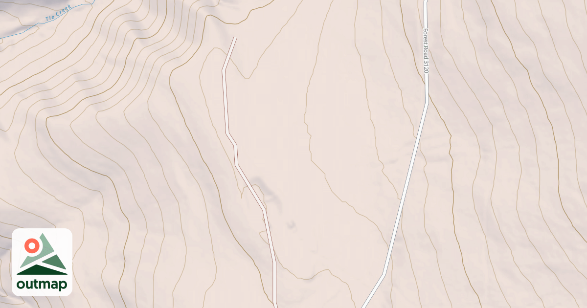 Map of USFS National Forest System Roads {BE13117C-1340-41DA-B462-9ACB5AA1AB4C}