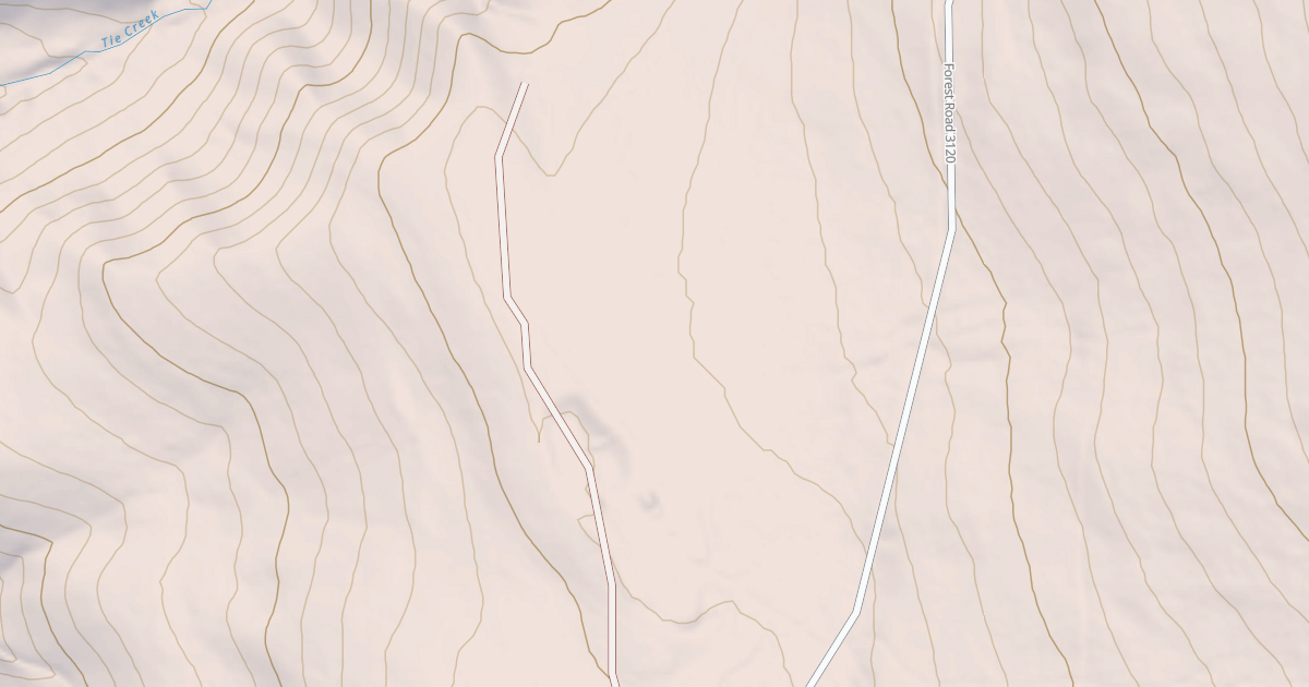Map preview of USFS National Forest System Roads {BE13117C-1340-41DA-B462-9ACB5AA1AB4C}