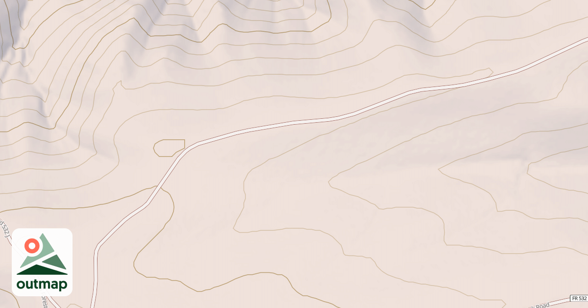 Map of FOX CREEK SPUR JA