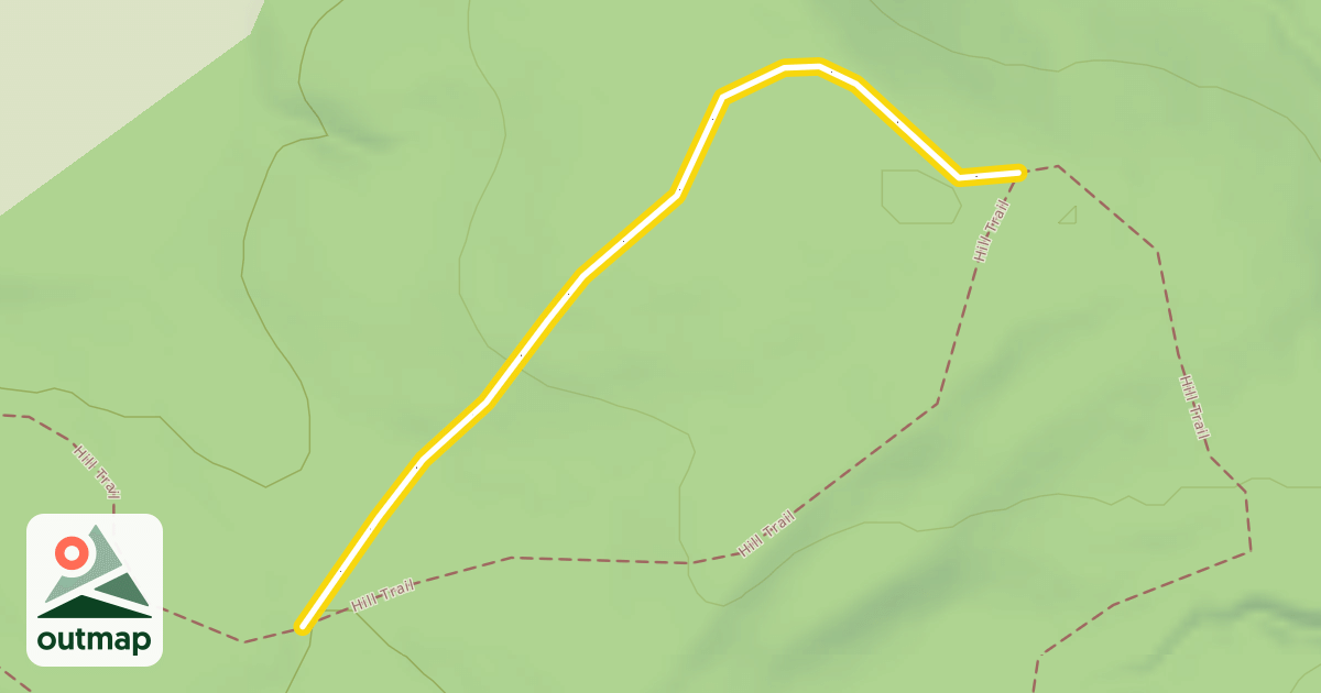 Map of Hill Trail