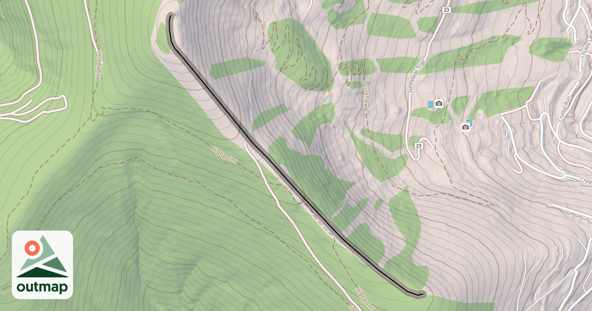 Map of South Ridge