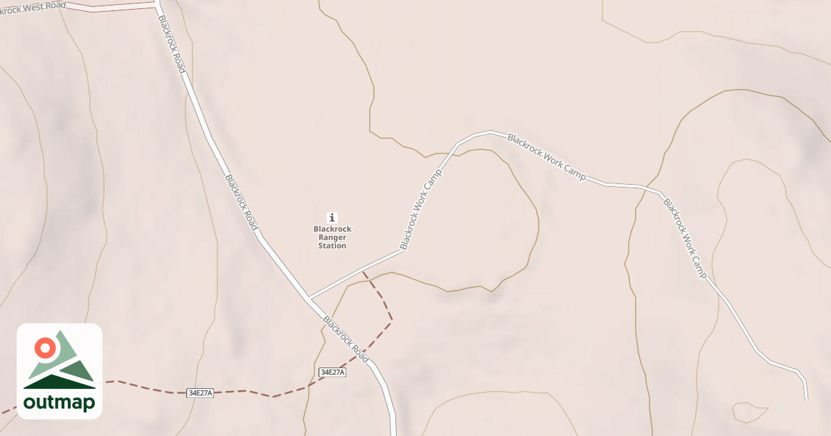 Map of BLACKROCK W.C.