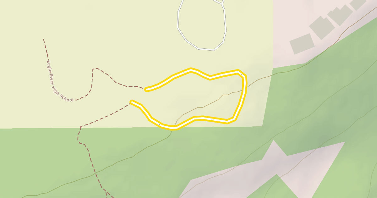 Map preview of Eagle River High School
