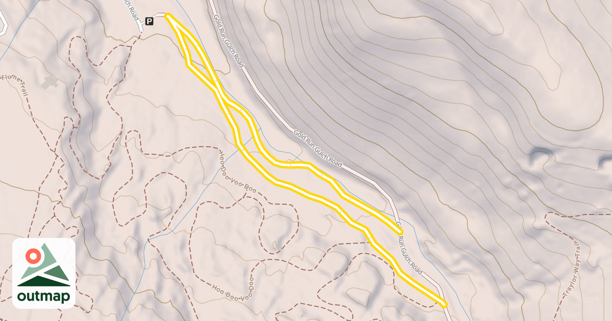 Map of Peabody Placer