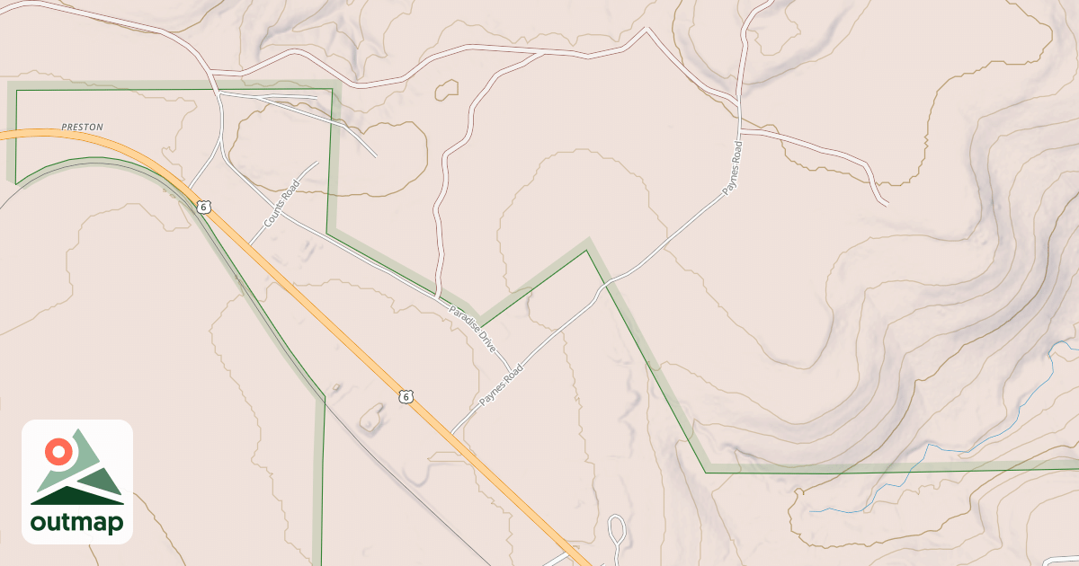 Map of Snowmobile Connector #24