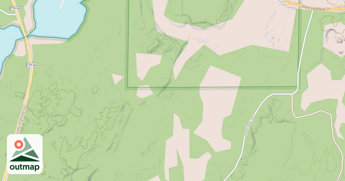 Map of SNOWMOBILE TRAIL 9A