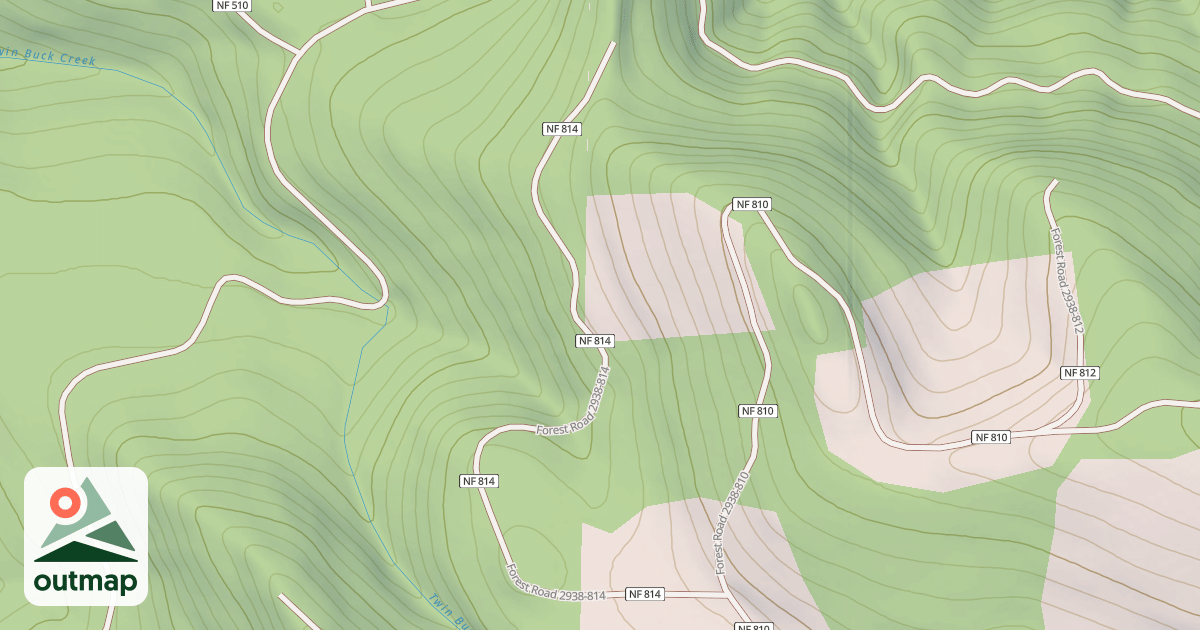 Map of BUCKHORN - HORN RESALE