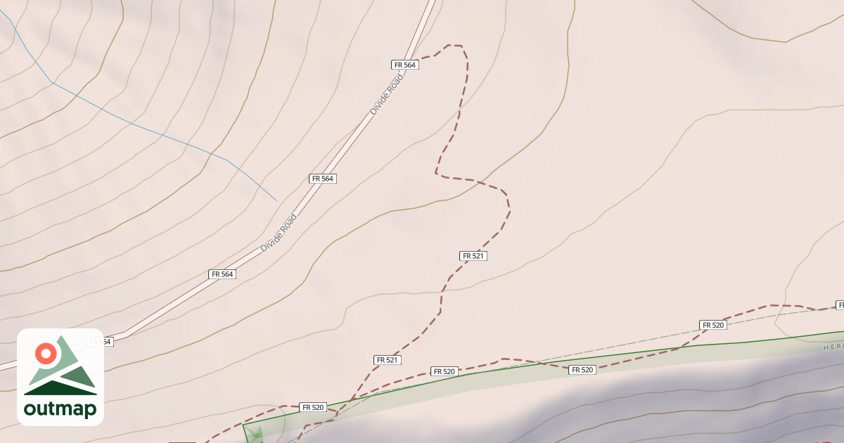 Map of Corral Draw
