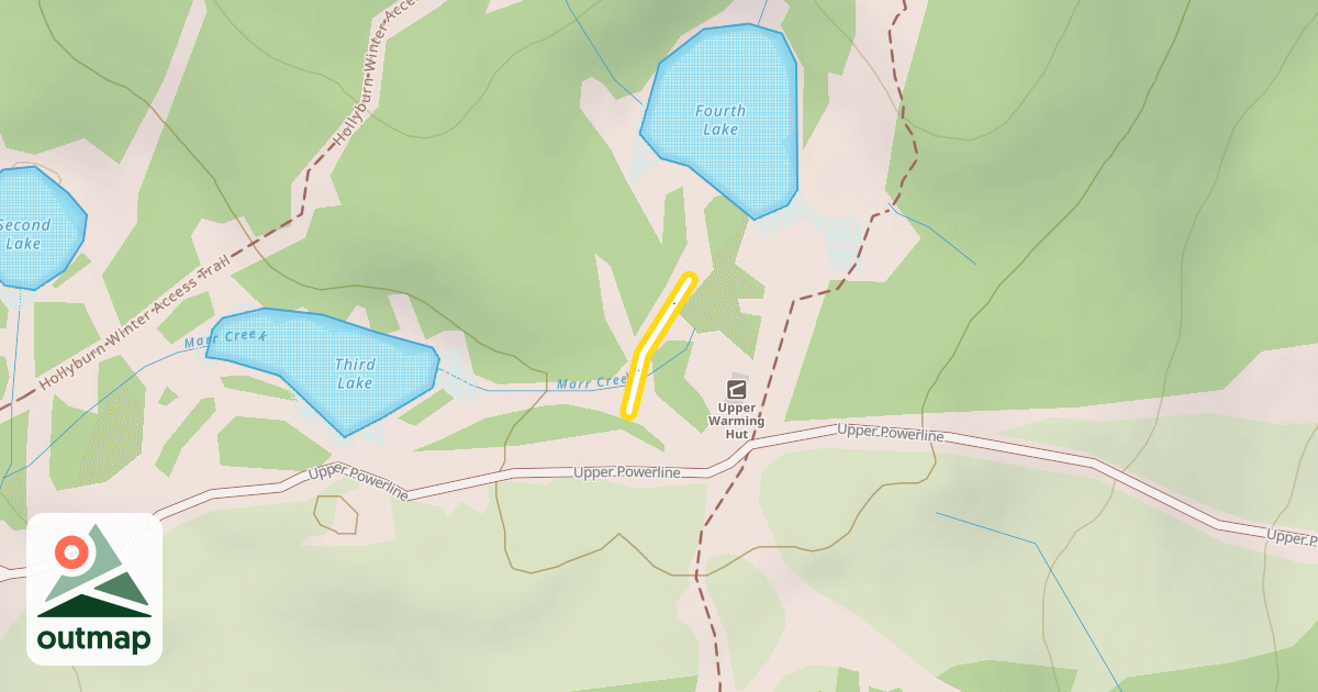 Map of 4th Lake