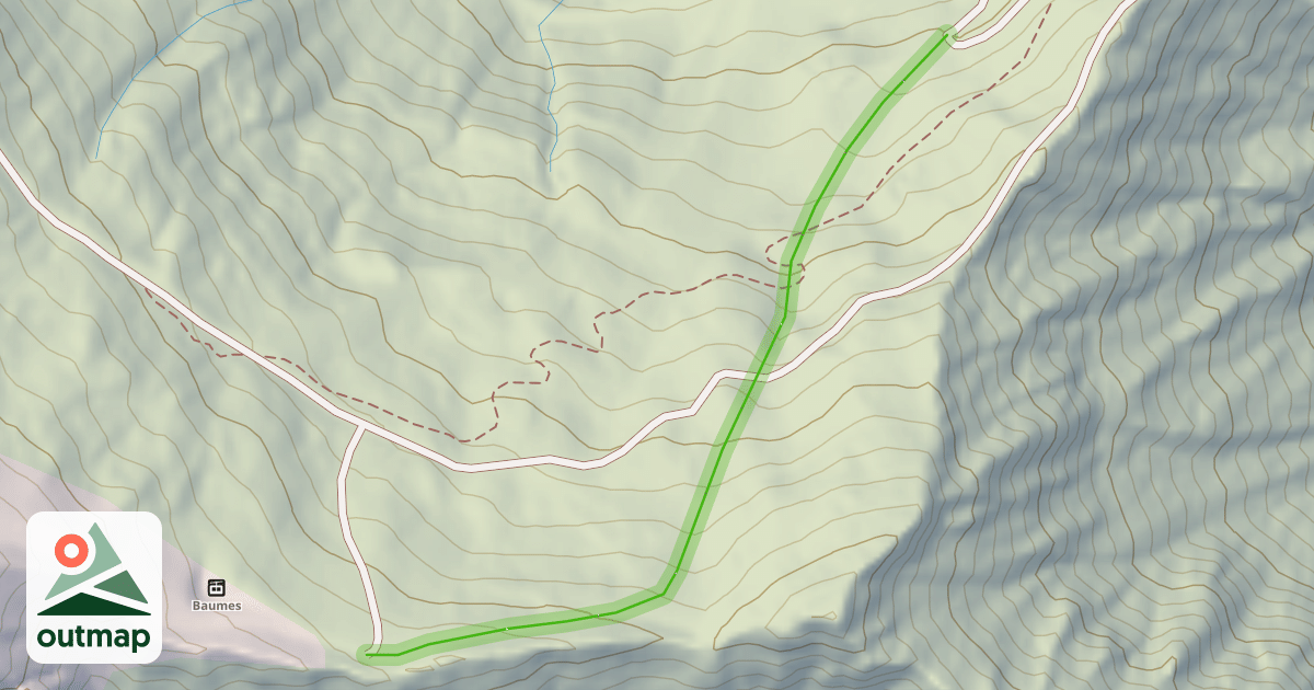 Map of Crêtes