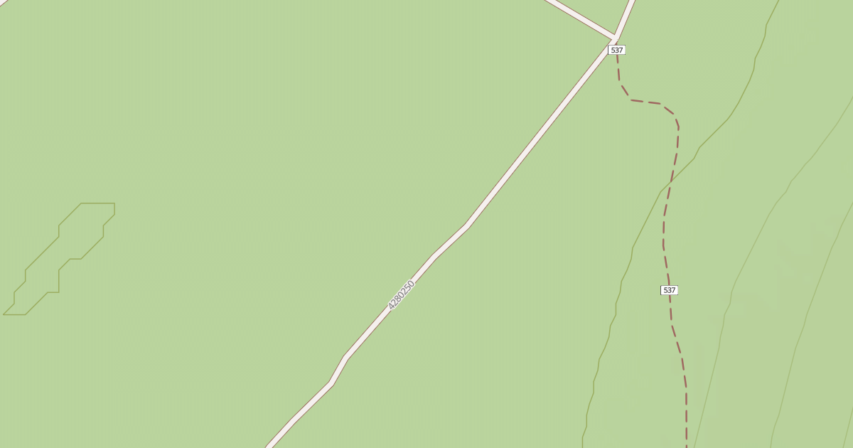Map preview of 4280250