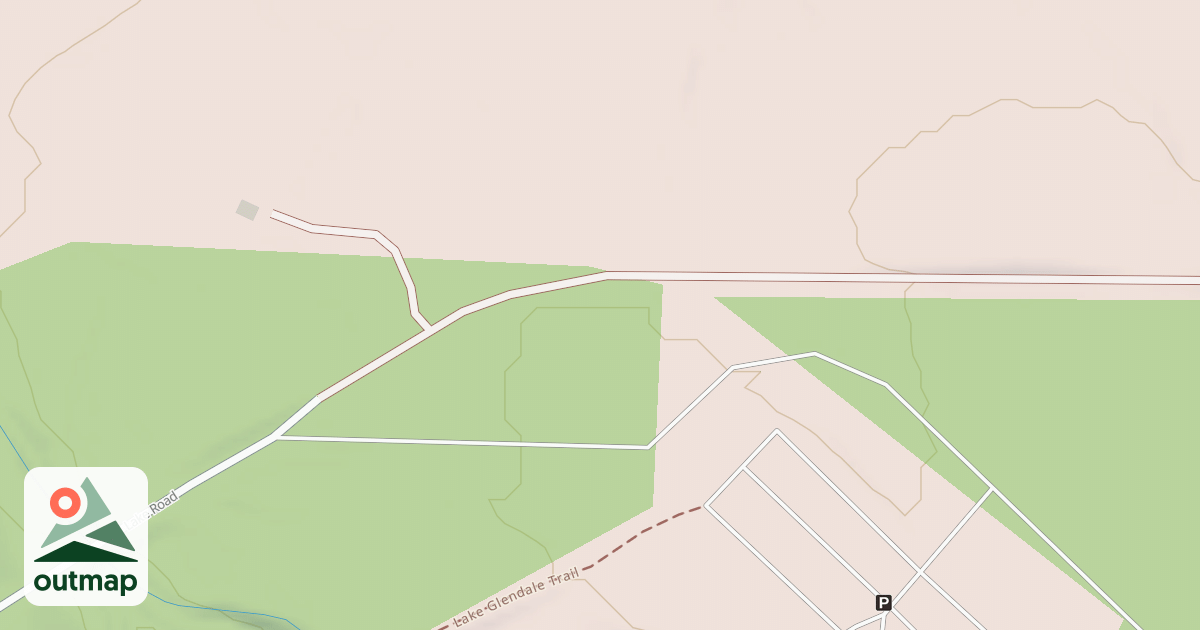 Map of LAKE GLENDALE RD