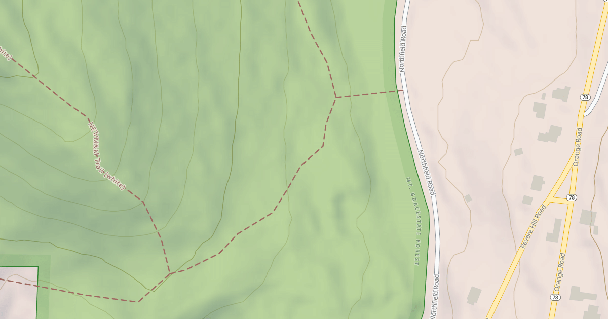 Map preview of Round the Mountain Trail