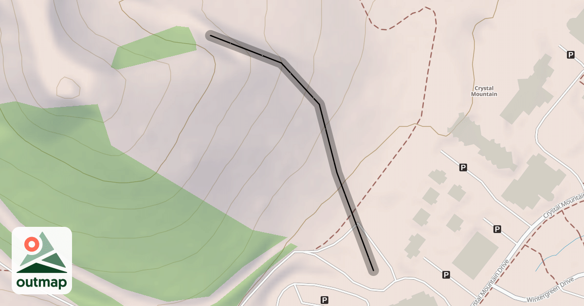 Map of Lower Gorge