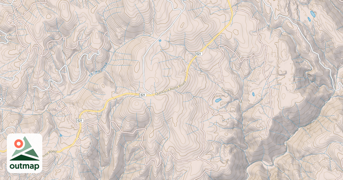 Map of BERNARD DIGGINGS
